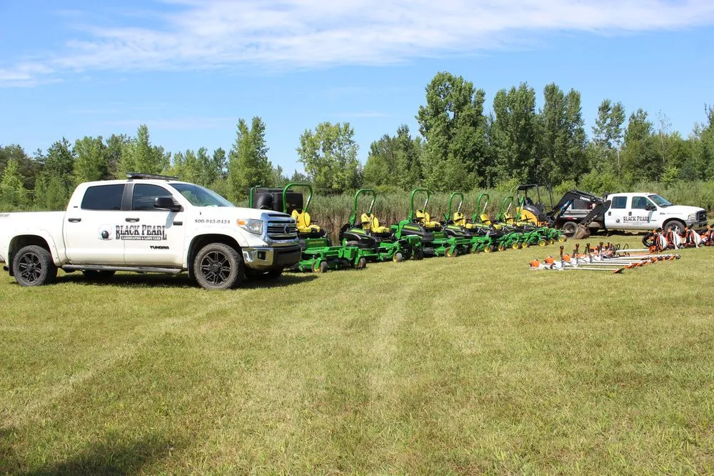 Custom landscaping services for outdoor upgrades across Okemos, MI - Black Pearl Lawn & Snow