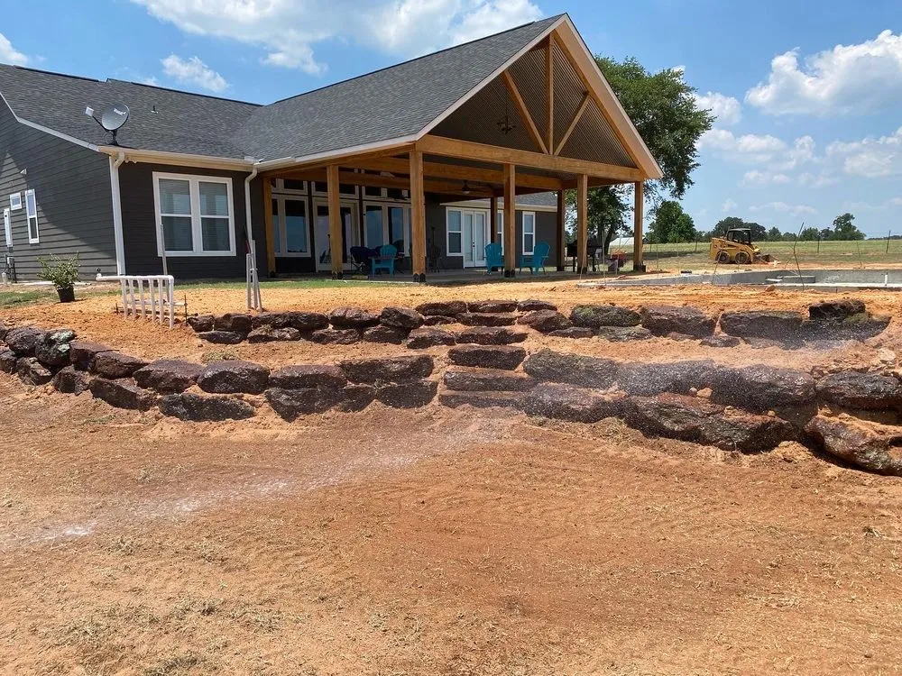 Custom lawn care service in Mount Pleasant, TX by Black Pine Landscaping