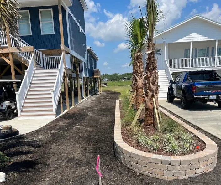 Professional garden landscaping in Pawleys Island, SC - Black River Landscape & Design