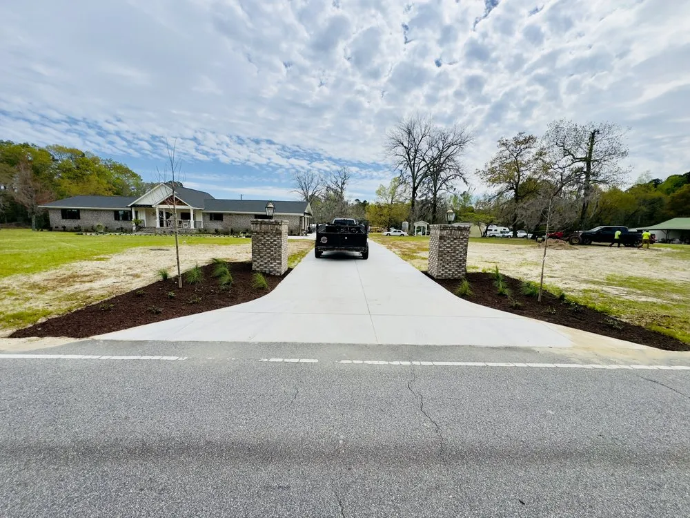 Professional landscape installation in Pawleys Island, SC - Black River Landscape & Design