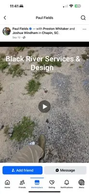 Black River Landscaping Logo