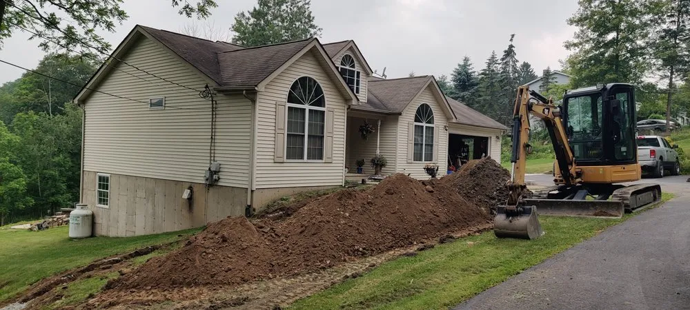 Affordable residential landscaping experts serving Dickson City, PA - Black Rock Excavation
