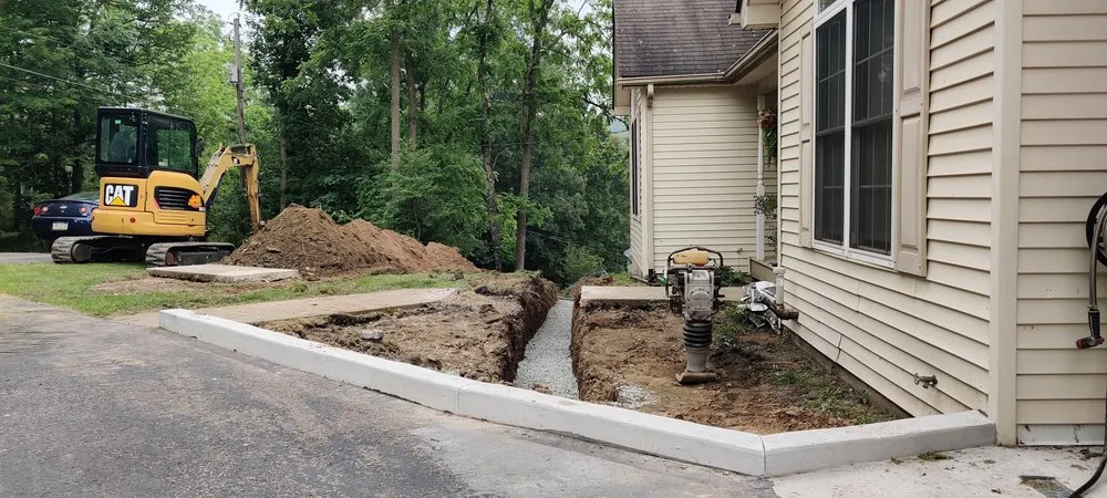 Professional residential landscaping experts serving Dickson City, PA - Black Rock Excavation