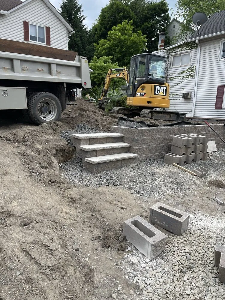 Trusted yard maintenance for residential properties in Dickson City, PA by Black Rock Excavation