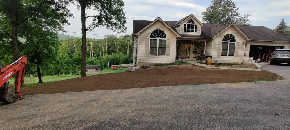 Local landscaping services for outdoor upgrades across Dickson City, PA - Black Rock Excavation