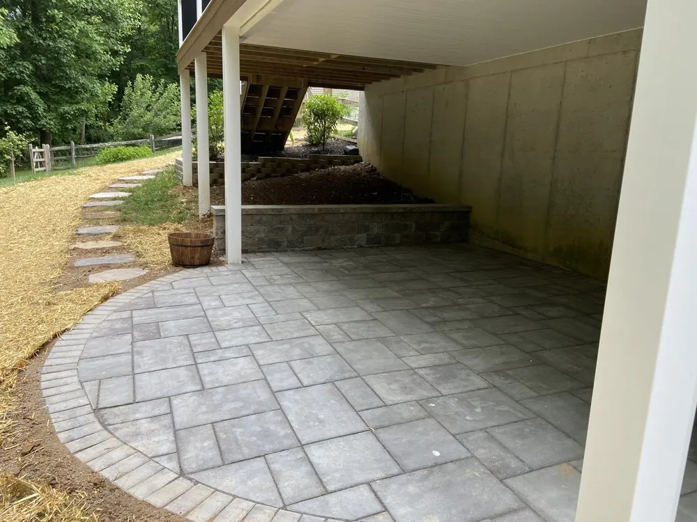 Trusted landscape installation for residential properties in Glenmoore, PA by Black Rock Hardscape Design
