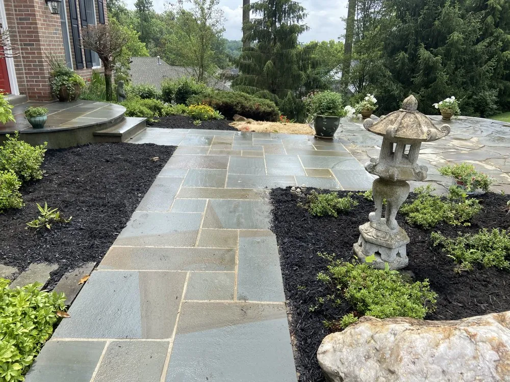Top-rated garden landscaping in Glenmoore, PA - Black Rock Hardscape Design