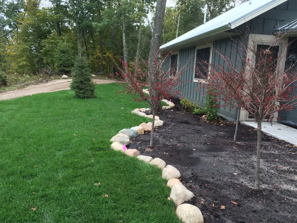 Local landscaping services with custom design across Brainerd, MN - Black Rock Landscaping