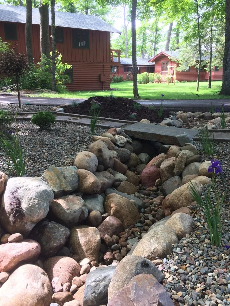 Trusted lawn mowing service with custom design in Brainerd, MN by Black Rock Landscaping