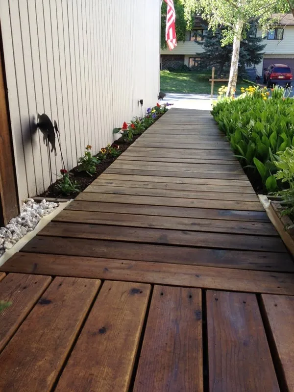 Local landscape installation in Anchorage, AK - Black Sands Corporation