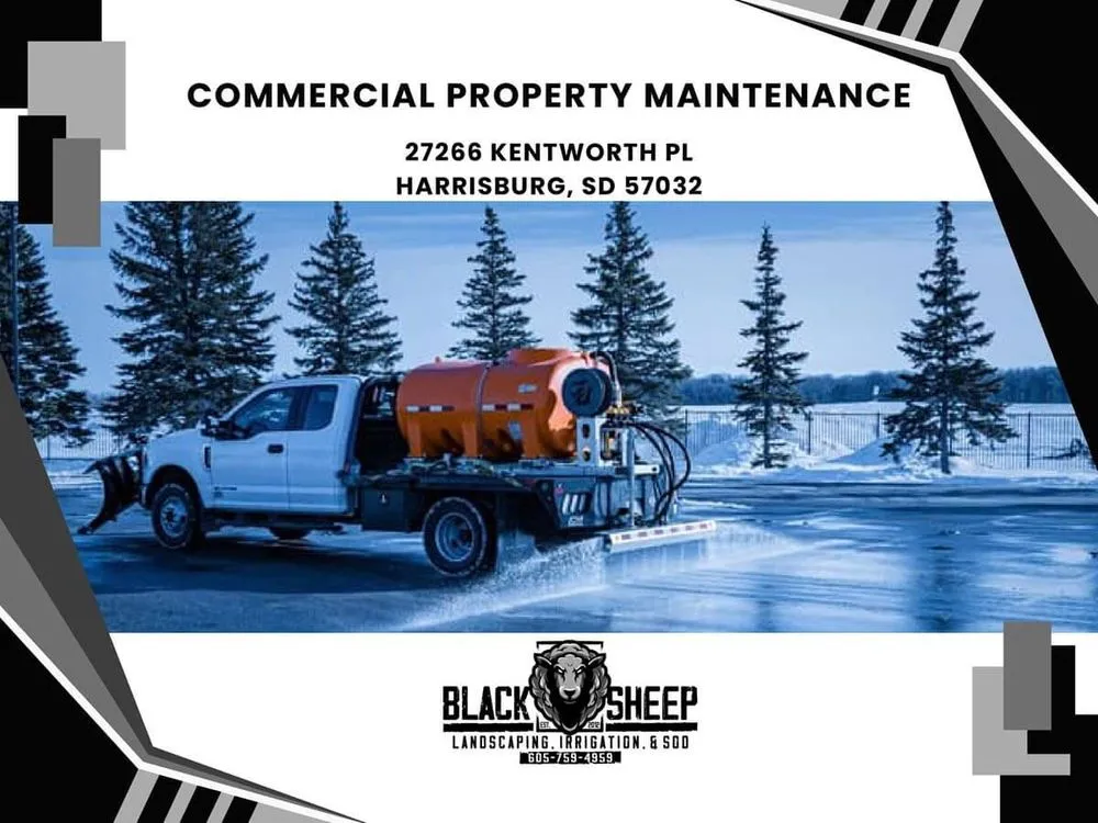 Top-rated lawn mowing service in Harrisburg, SD by Black Sheep Landscape