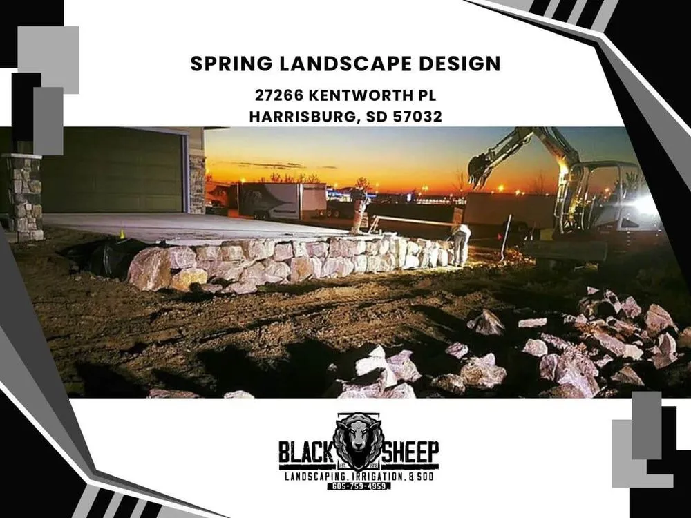 Expert garden landscaping in Harrisburg, SD - Black Sheep Landscape