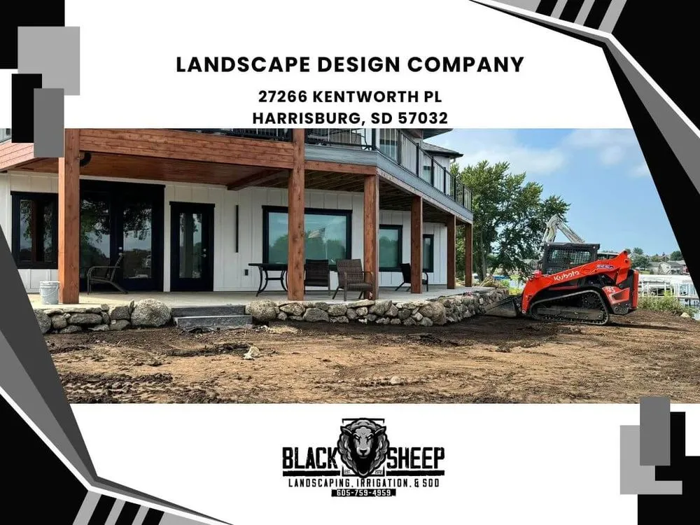 Expert outdoor landscaping experts serving Harrisburg, SD - Black Sheep Landscape