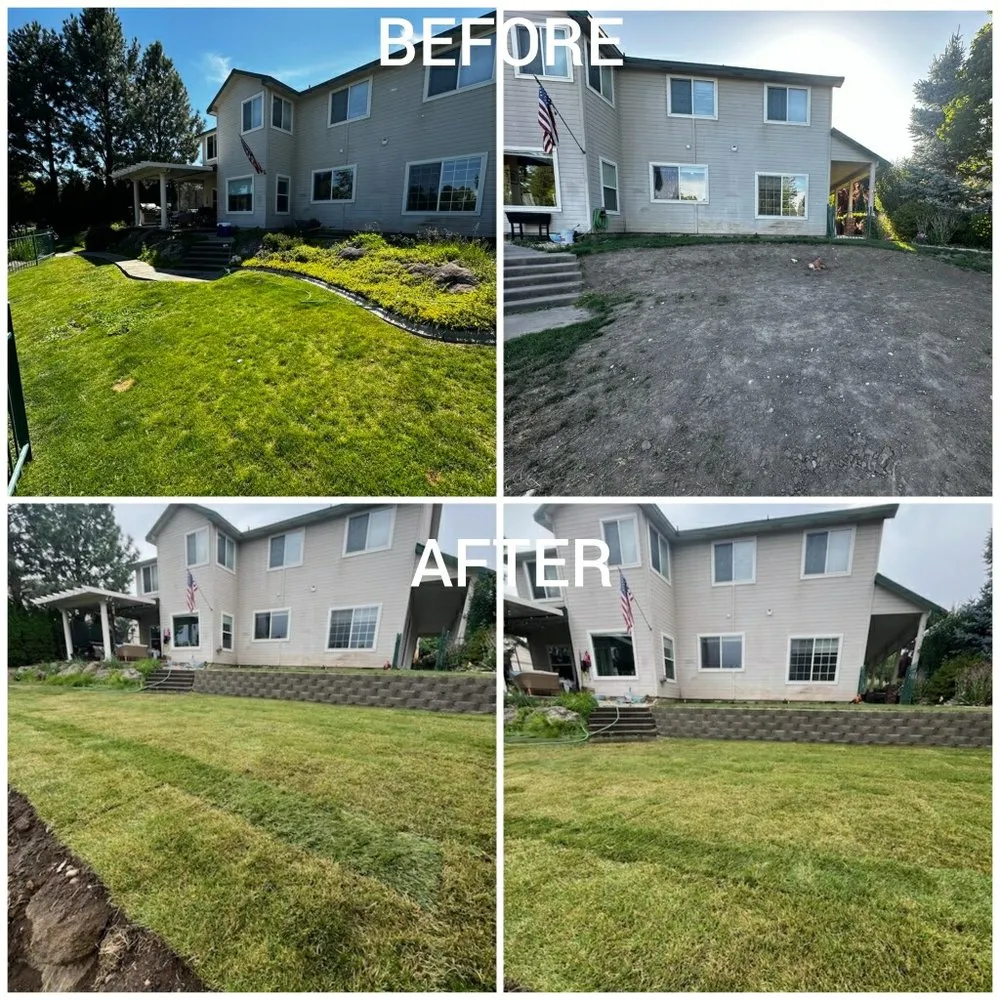 Expert lawn care service for residential properties across Nampa, ID - Black Star Landscaping