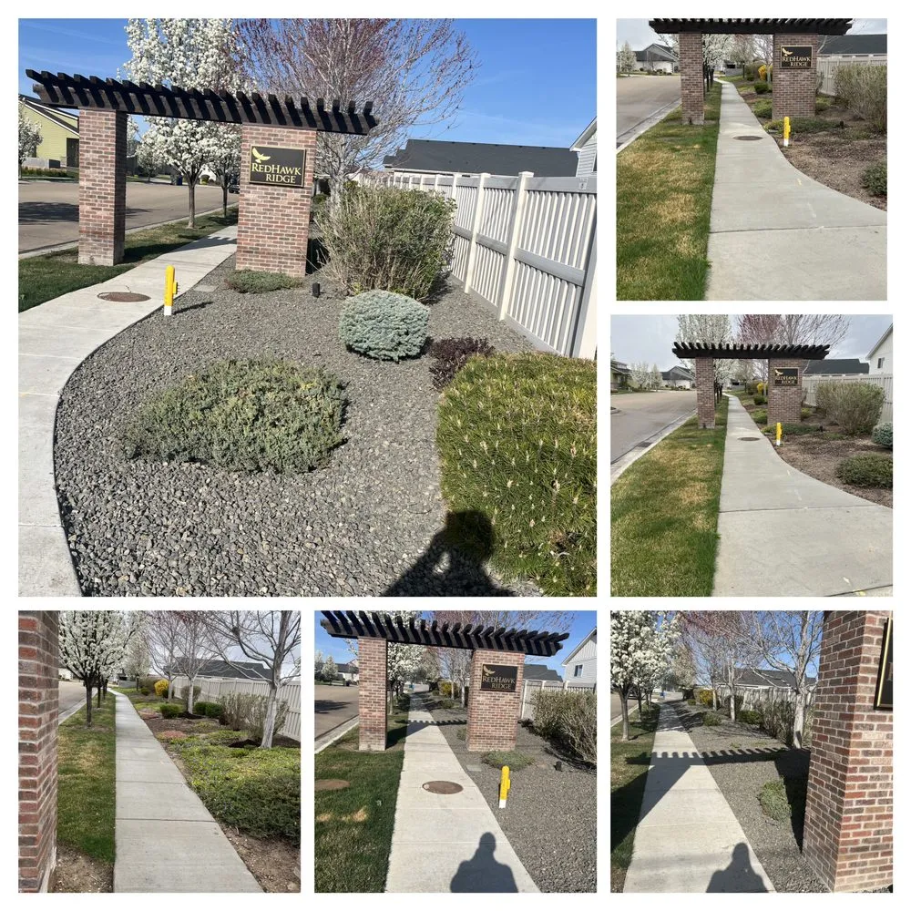 Professional landscape installation for year-round maintenance across Nampa, ID - Black Star Landscaping