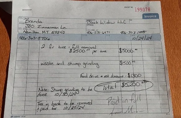 Custom landscaping services in Corvallis, MT - Black Widow