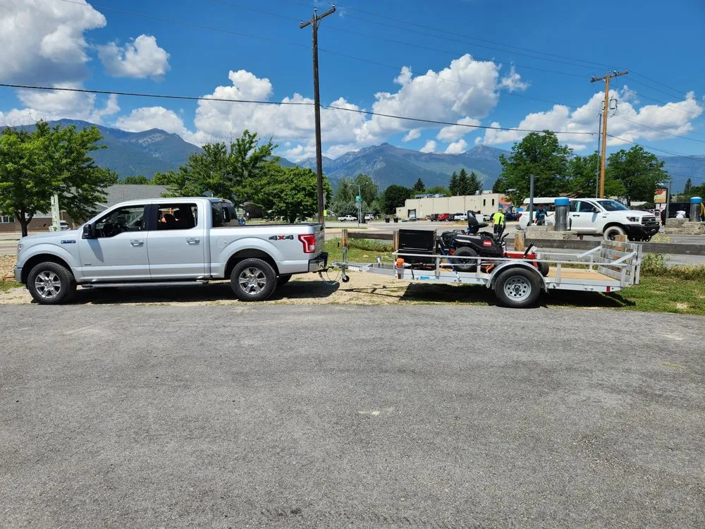 Custom yard maintenance for year-round maintenance in Victor, MT by Black Widow Lawn Services