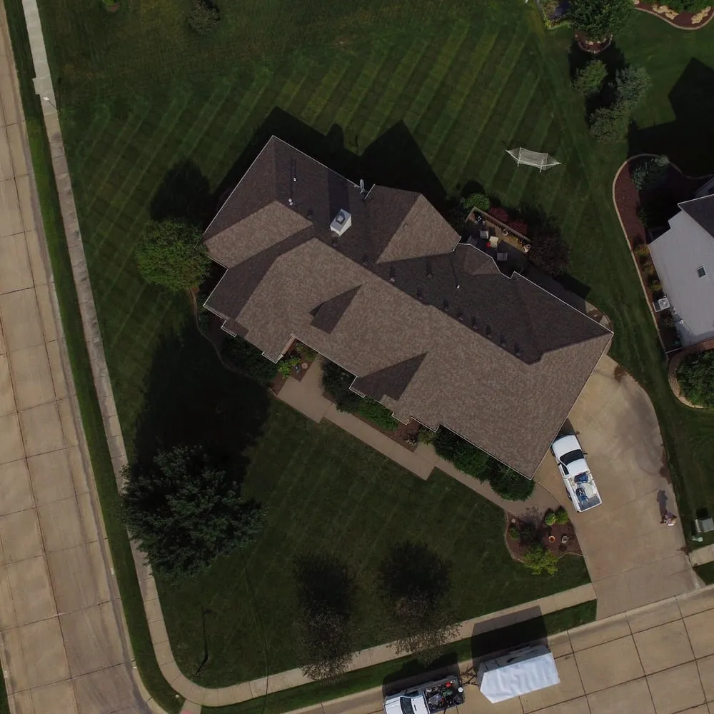 Custom yard cleanup service in Bettendorf, IA by Blackbird Landscape