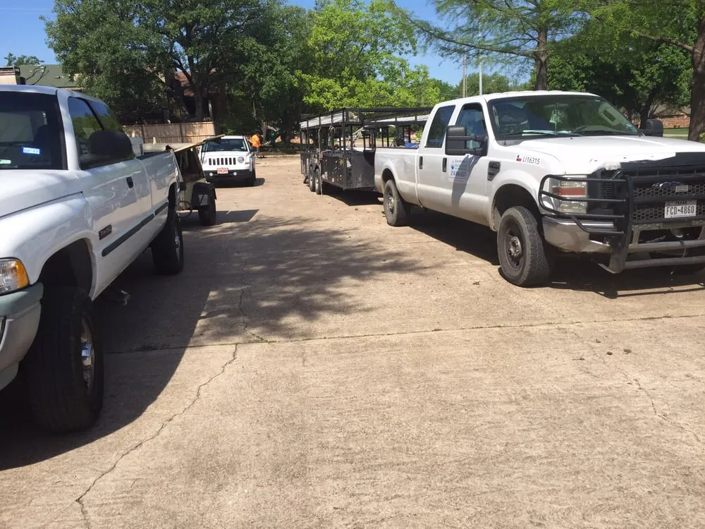 Trusted yard cleanup service for year-round maintenance in Plano, TX by Blackburn Sprinkler company