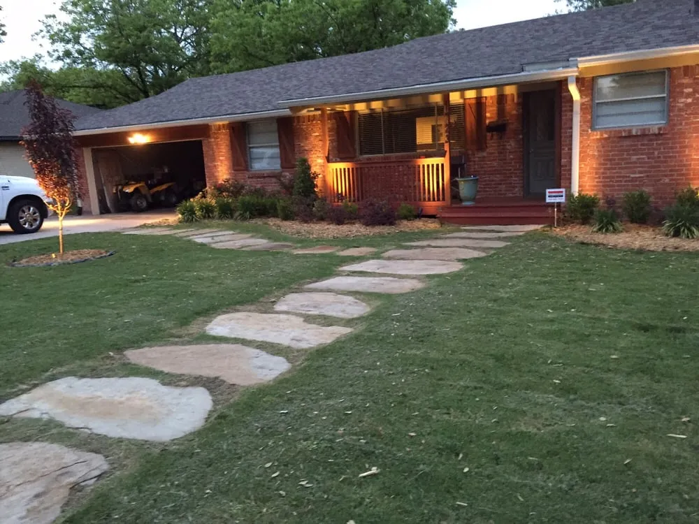 Trusted garden landscaping with custom design in Plano, TX by Blackburn Sprinkler company