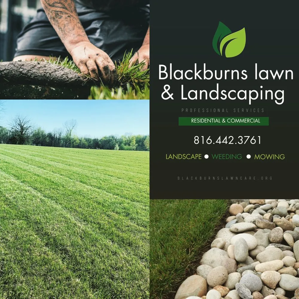 Expert lawn mowing service for outdoor upgrades in Lee's Summit, MO by Blackburn's Lawn & Landscaping