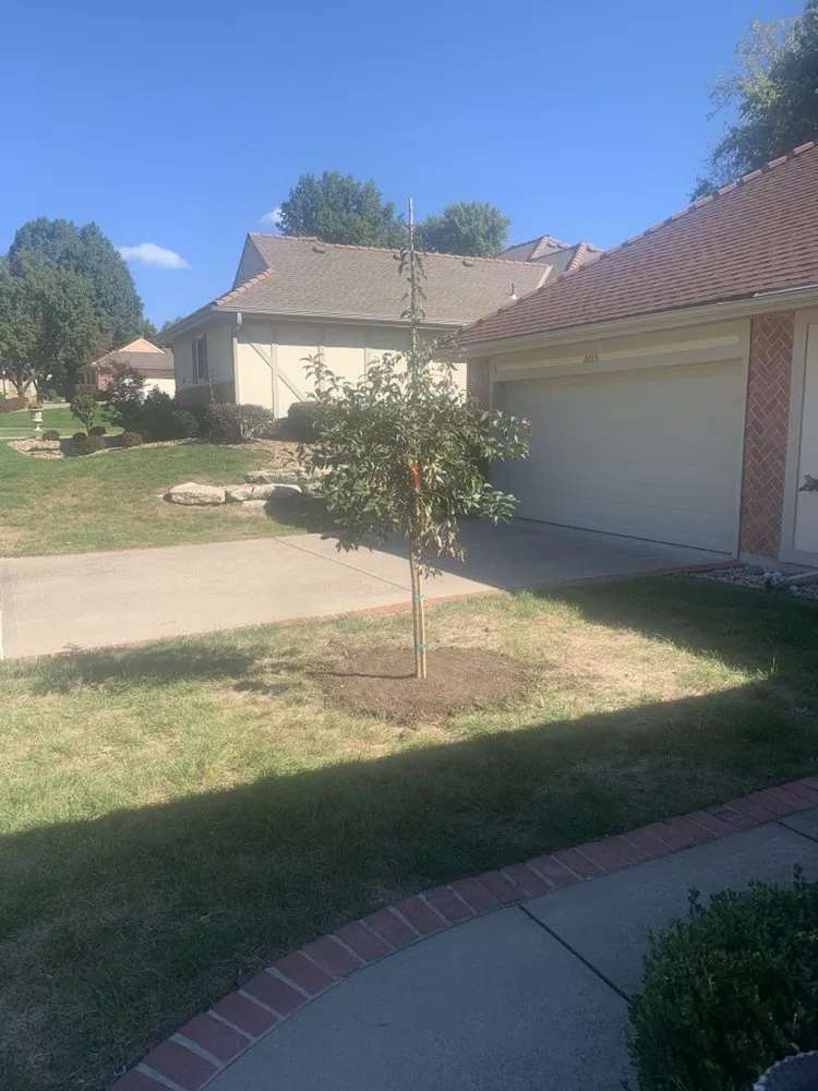 Affordable landscape installation in Lee's Summit, MO by Blackburn's Lawn & Landscaping