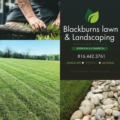 Blackburn's Lawn & Landscaping Logo