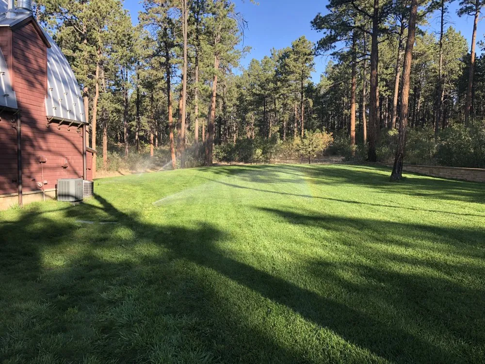 Custom lawn mowing service in Colorado Springs, CO by Blackhawk Landscaping