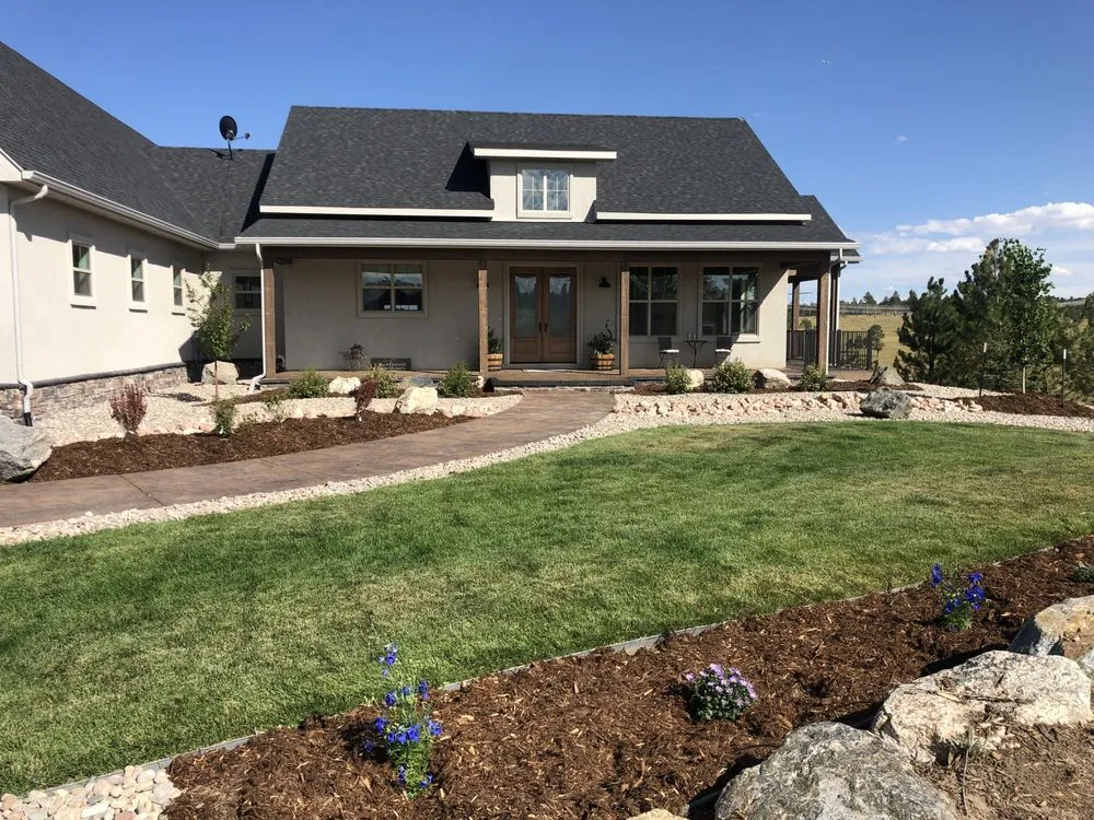 Local lawn care service with custom design across Colorado Springs, CO - Blackhawk Landscaping