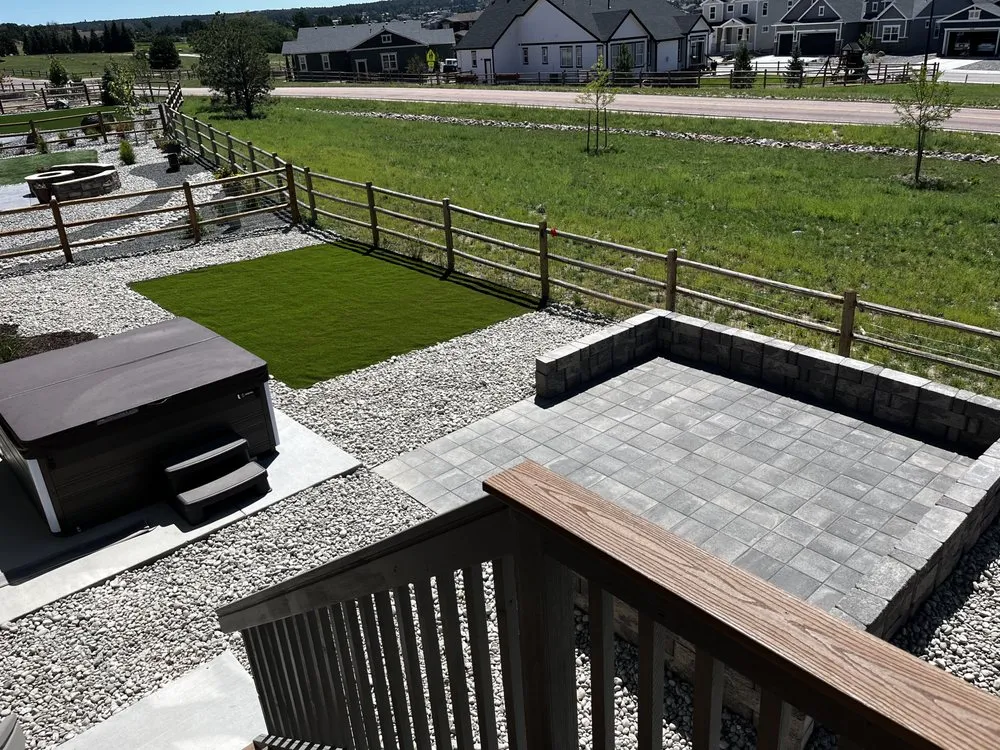 Top-rated lawn care service in Colorado Springs, CO by Blackhawk Landscaping