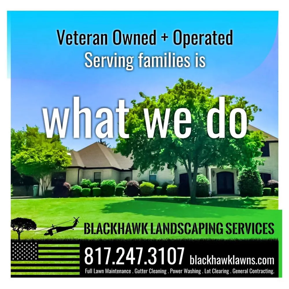Trusted residential landscaping in Hudson Oaks, TX - Blackhawk Landscaping Services