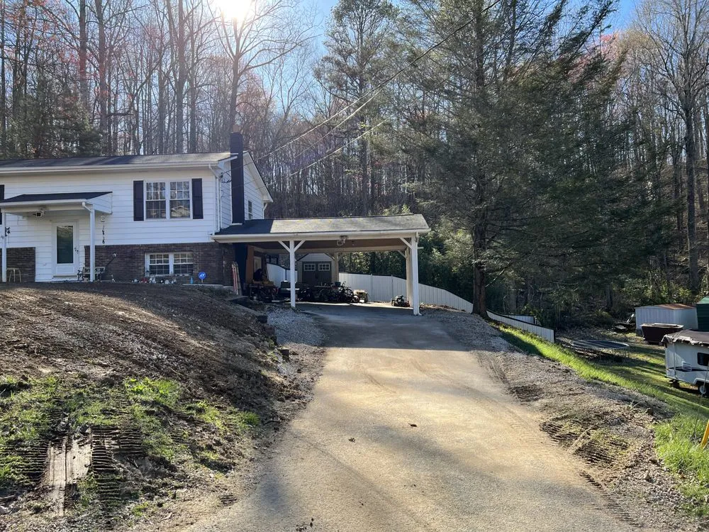 Professional yard maintenance experts serving Knoxville, TN - BlackHorse Excavation