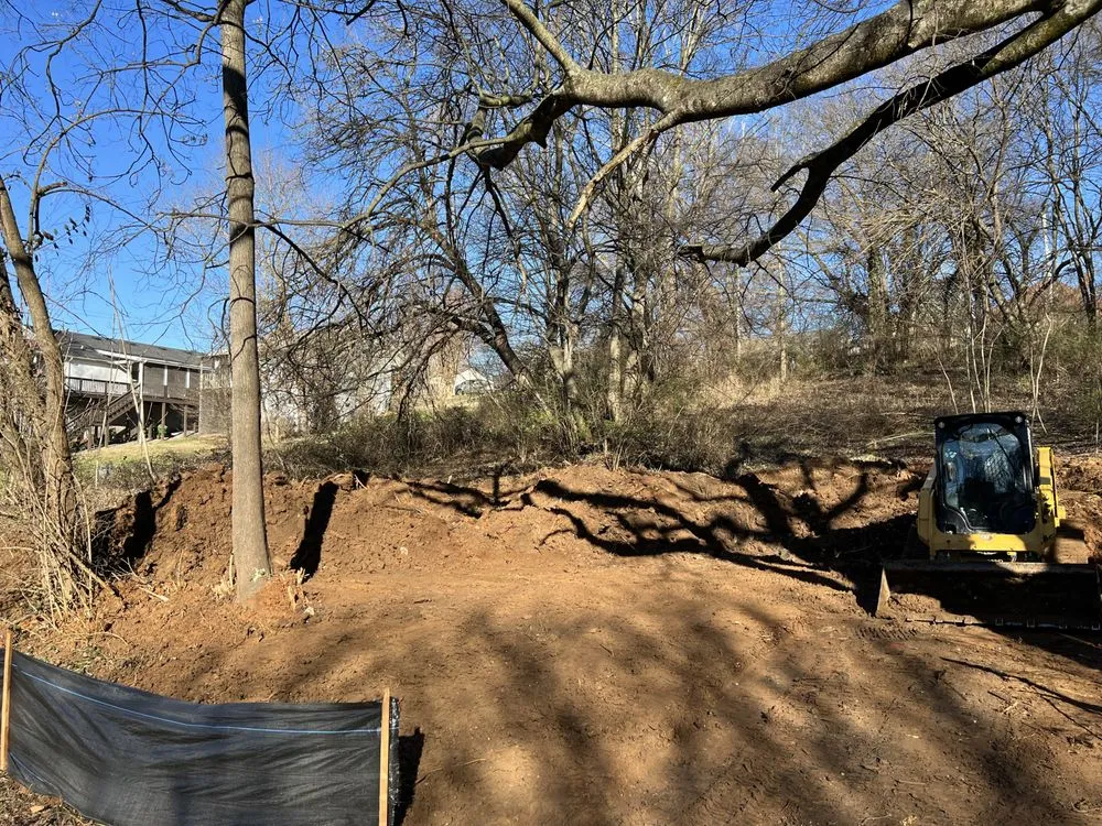 Trusted landscaping services with custom design across Knoxville, TN - BlackHorse Excavation