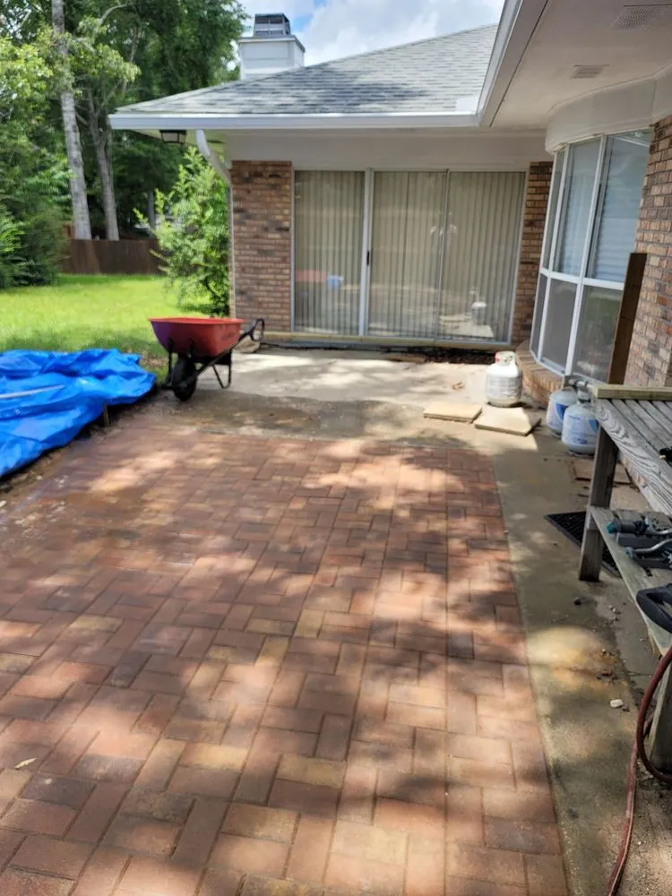 Local garden landscaping with custom design in Bay St. Louis, MS by Blackjack Grass Cutting