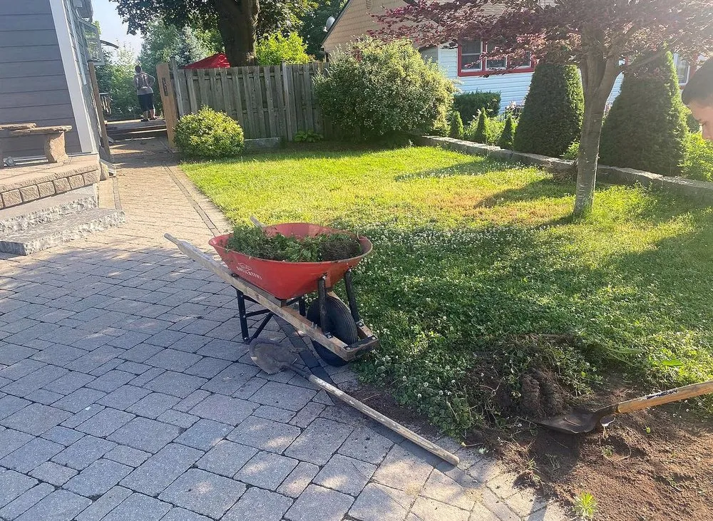 Custom lawn mowing service for homes in Austin, TX by Blackland Lawn Care