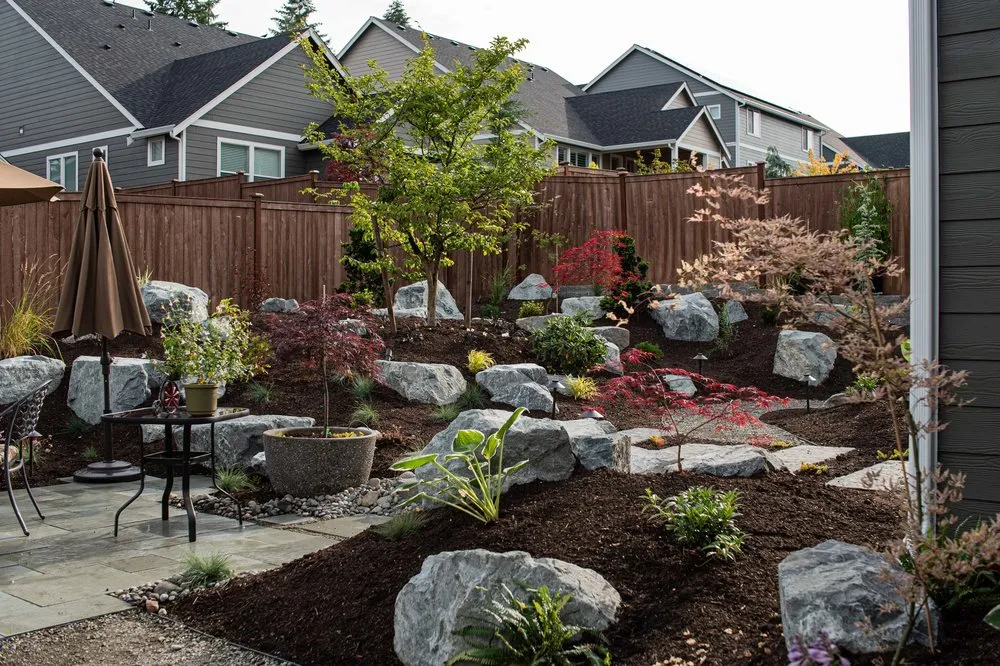 Professional landscape design for residential properties across Port Orchard, WA - Blacklotus Landscaping