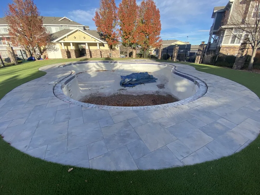 Trusted lawn mowing service in Denver, CO by BlackPine Hardscapes