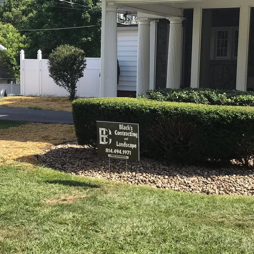 Reliable lawn care service in Bedford, PA - Black's Contracting and Landscape