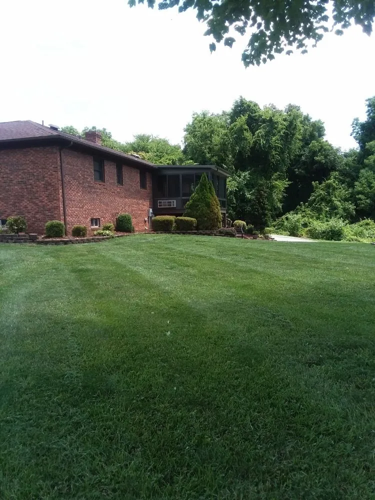 Custom landscape installation in Reidsville, NC - Blackstock lawncare