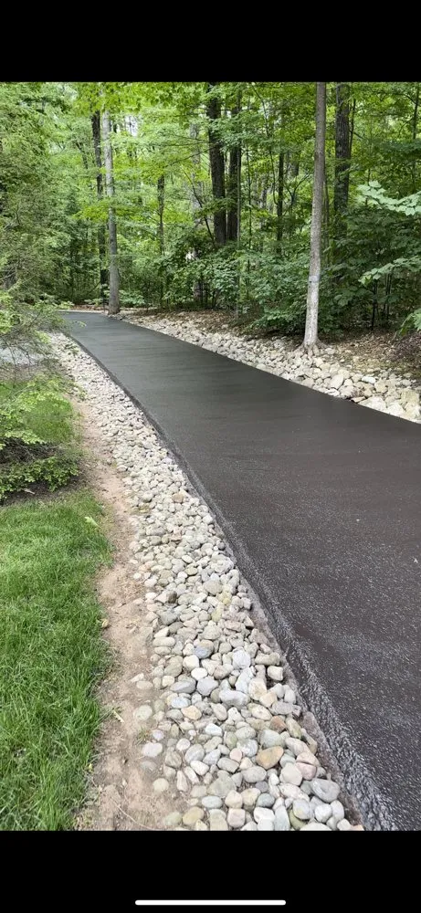 Custom garden landscaping in Glens Falls, NY by Blacktop