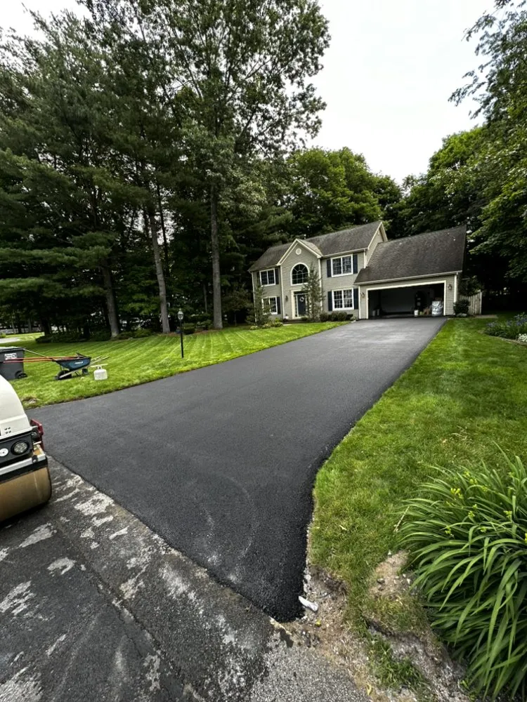Professional yard maintenance with custom design in Glens Falls, NY by Blacktop