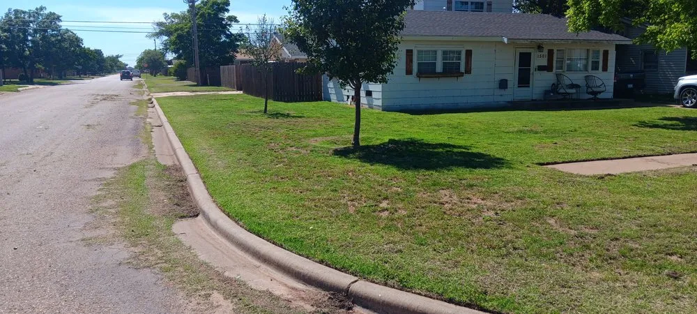 Professional landscape installation in Plainview, TX - Blade and Branch Lawn Care and Tree Trimming