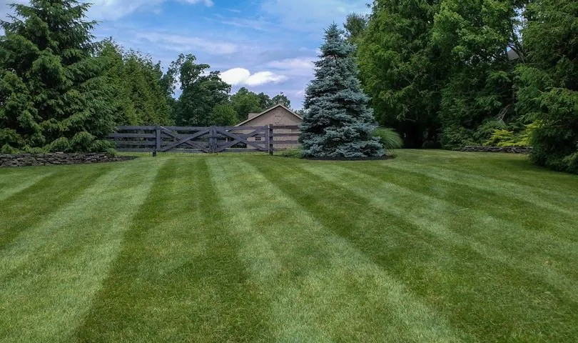 Custom residential landscaping in McHenry, IL by Blade Bros Lawn Care