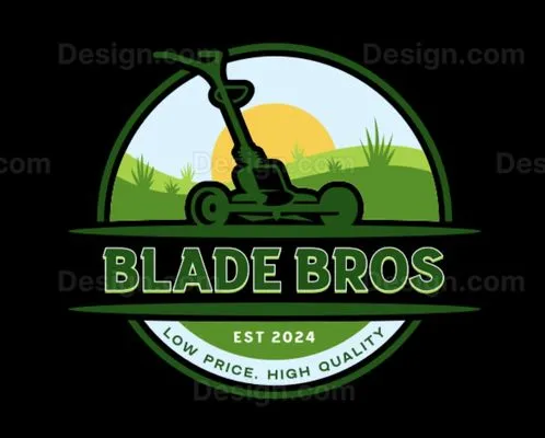 Blade Bros Lawn Care Logo