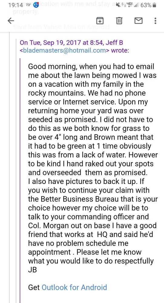 Professional yard maintenance experts serving DuPont, WA - Blade Masters Lawn Care