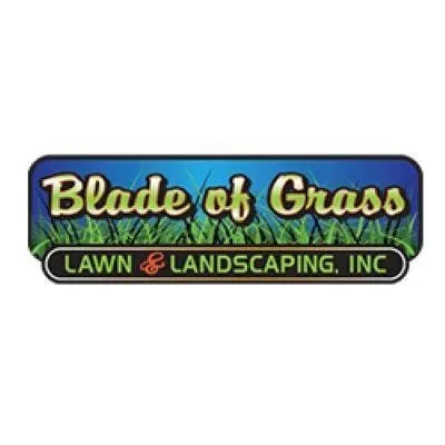 Blade of Grass Lawn & Landscaping Logo