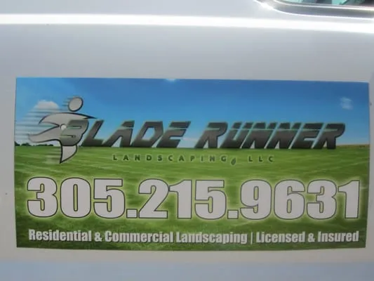 Blade Runner Landscaping, LLC Logo