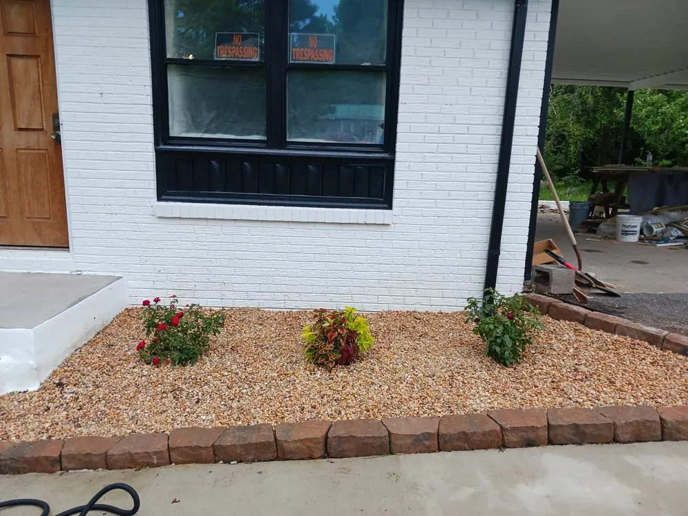 Trusted garden landscaping near you in Asheboro, NC by Blade Runner Lawn Care