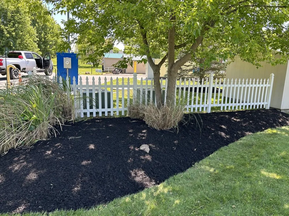 Local garden landscaping with custom design across Rochester, NY - Blade Runners Lawn Services