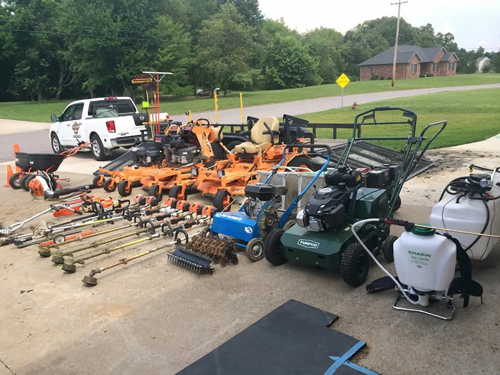 Professional garden landscaping in Woodlawn, TN - Blade Runners